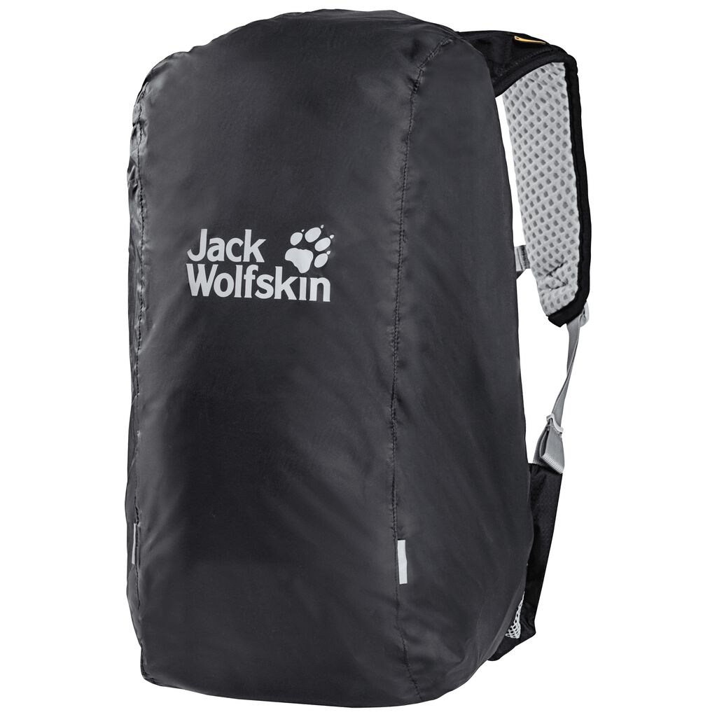 Jack Wolfskin RAINCOVER 20-30L αδιαβροχα ποντσο ανδρικα μαυρα | GR0252990